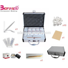 2016 Hotsale 3D sobrancelha tatuagem / sobrancelha bordado kit com pigmento de maquiagem permanente